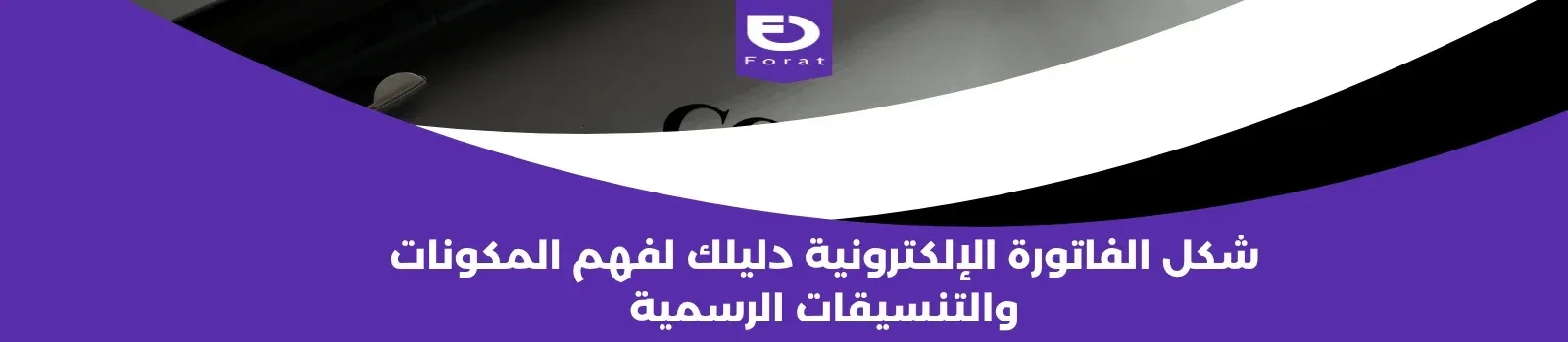 شكل الفاتورة الإلكترونية: دليلك لفهم المكونات والتنسيقات الرسمية