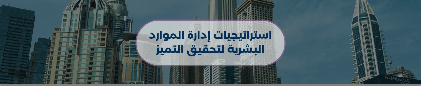 استراتيجيات إدارة الموارد البشرية لتحقيق التميز