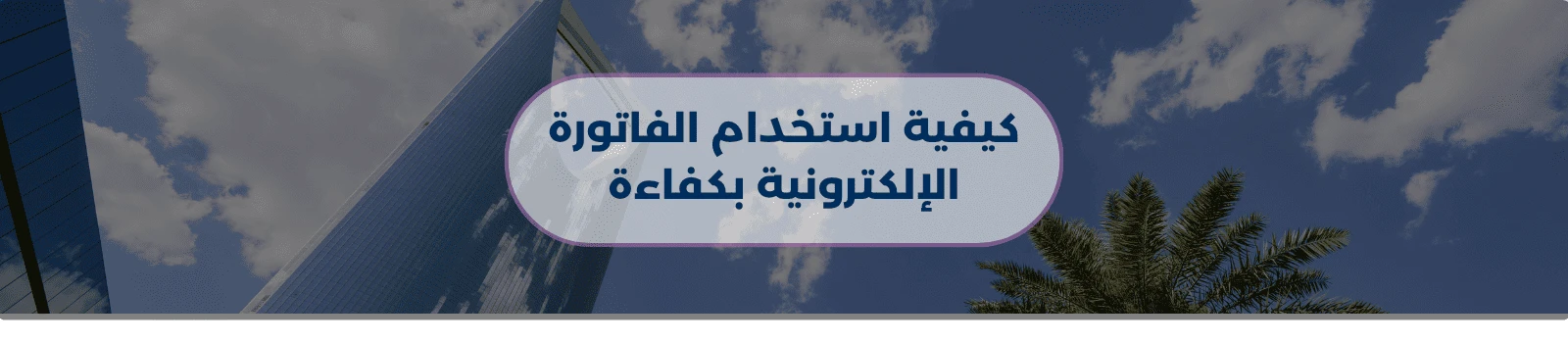 كيفية استخدام الفاتورة الإلكترونية بكفاءة